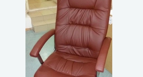 Обтяжка офисного кресла. Николаевск-на-Амуре