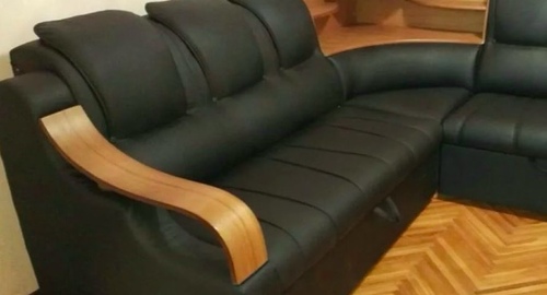 Перетяжка кожаного дивана. Николаевск-на-Амуре